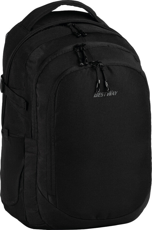 Bestway Notebook-Rucksack Evolution Solid – 22 l, gepolstertes Notebookfach – Schwarz, 310 × 480 × 190 mm