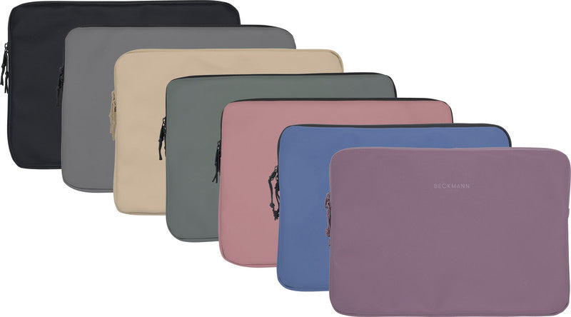 Beckmann Street Notebook-Schutzhülle – für Notebooks bis 15", wasserabweisend, recyceltes PET (rPET)