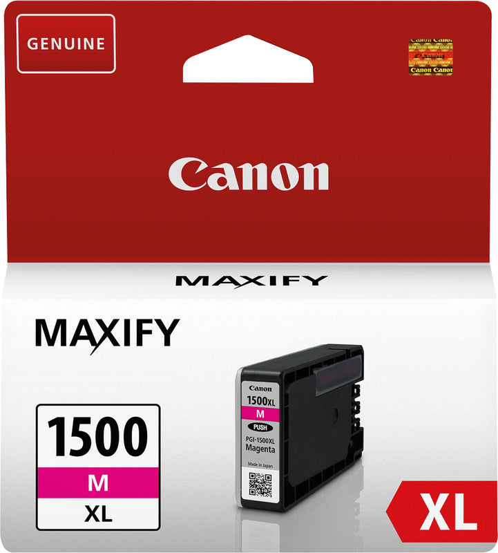 Canon Tintenpatrone PGI-1500XLM, Magenta