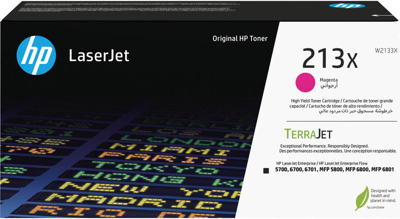 HP Toner 213X – Magenta, 6000 Seiten