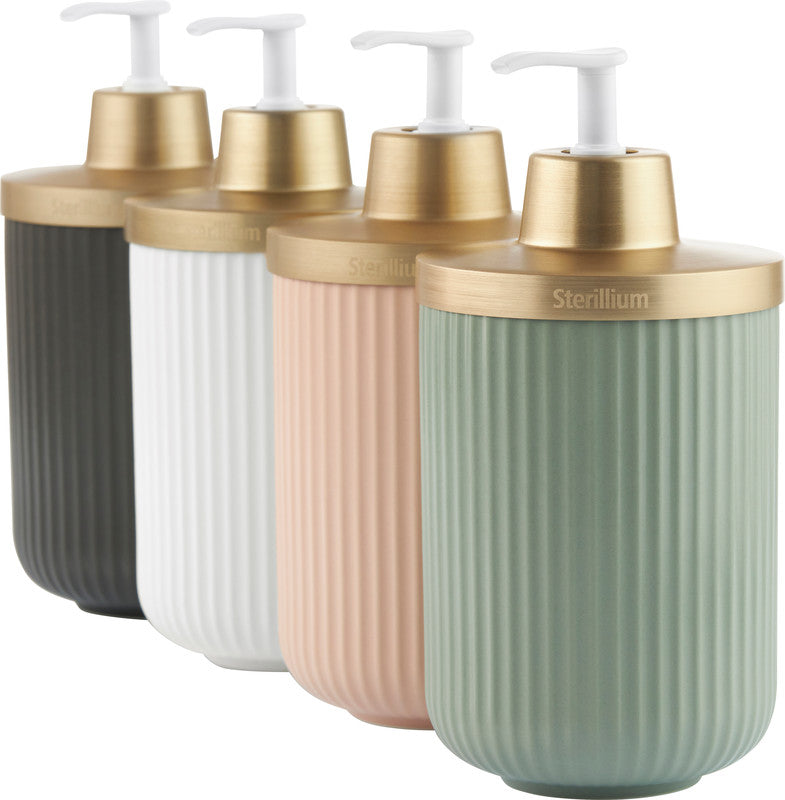 Sterillium Desinfektionsmittelspender, 500 ml, für 475/500 ml Flaschen, zum Aufstellen, Keramik, Mint