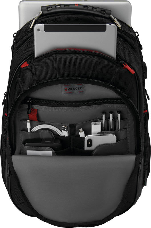 Wenger/SwissGear Wenger Pegasus Ballistic Deluxe – Notebook-Rucksack – für 16"-Notebook, 25 l, Polyester, Schwarz