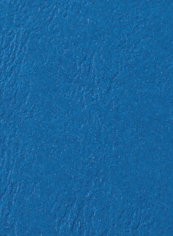 GBC Umschlagdeckel LeatherGrain – für A4 – blau, Karton – 100 Stk.