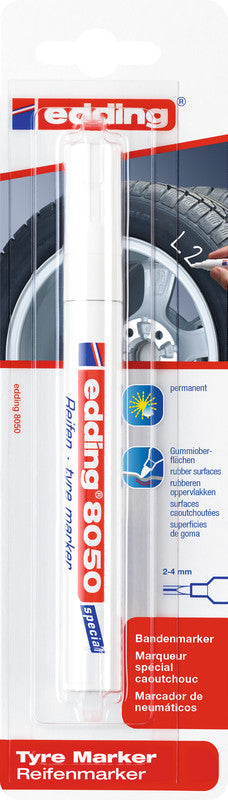 Edding Reifen-Marker für Reifen – Weiss