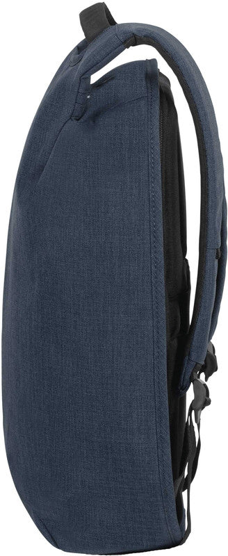 Samsonite Securipak – Notebook-Rucksack – für 15,6"-Notebook, 17 l, Kunststoff, Blau, RFID-Schutz