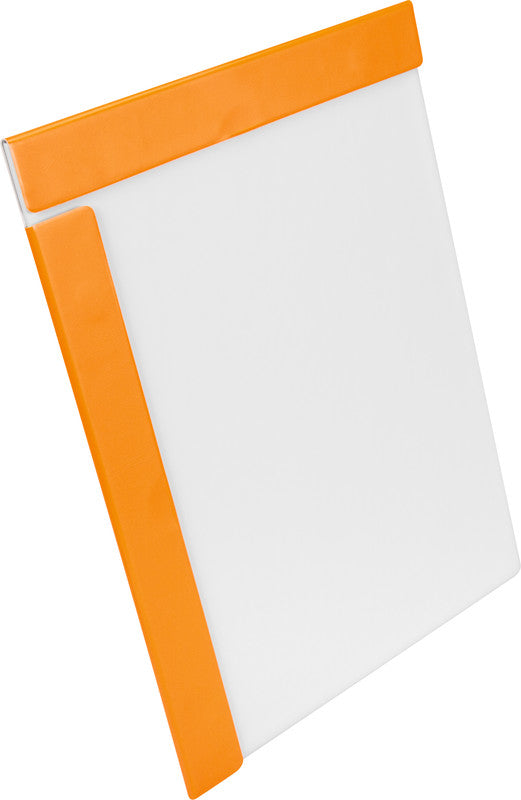 Biella Attraction Klemmbrett A4 Hoch/Quer – Karton, Magnetisch, Orange/Hellgrau
