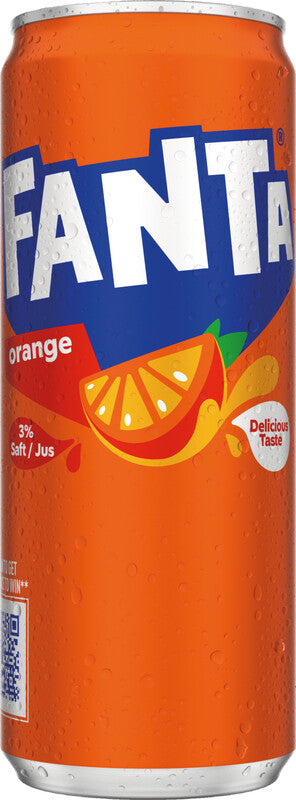 Fanta Limonade, Orange – 3,3 dl