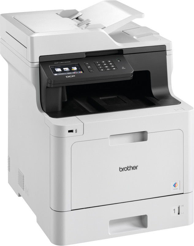 Brother DCP-L8410CDW – Farbiges Laser-MFP A4, 3-in-1 – USB/WLAN – Duplex, ADF – 31 S./Min. S/W, 31 S./Min. Farbe