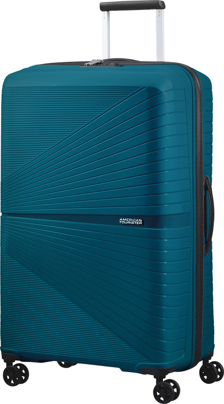 American Tourister Trolley Airconic – 101 l, Hartschale, 4 Doppelrollen, mit TSA, Petrol, 49 × 77 × 31 cm