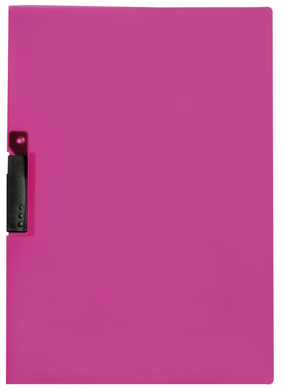 Kolma Schnellhefter easy – A4, PP, Beere, Kunststoff-Deckleiste, zerlegbar, 80 g/m²