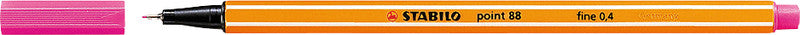 STABILO Fineliner – 10er-Set 0,4 mm – 10 Farben, sortiert