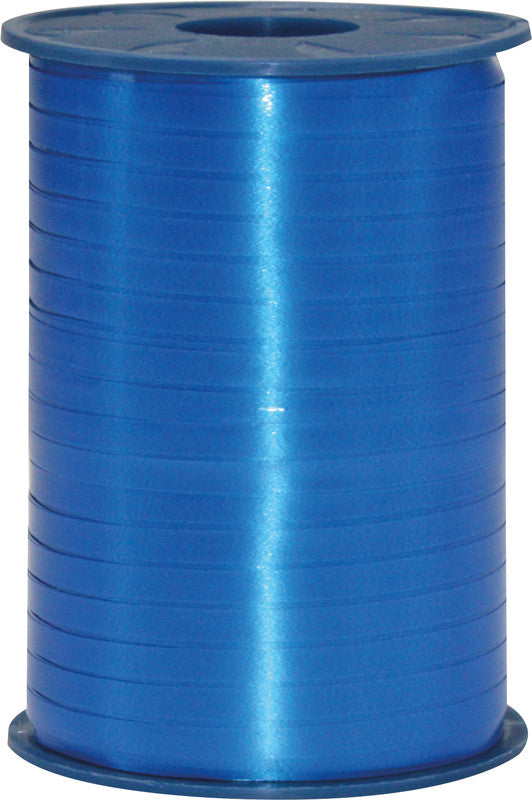 Präsent Geschenkband – America – Royalblau – 5 mm × 500 m – Kunststoff