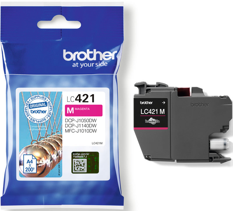 Brother Tintenpatrone, Magenta, 200 Seiten – für Inkjetdrucker