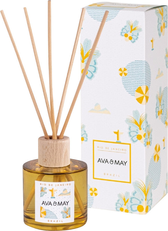 AVA & MAY Duftstäbchen Rio de Janeiro – Mehrfarbig, 100 ml