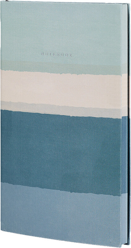 Castelli Notizbuch, 190 × 250 mm, liniert, Leimbindung, Softcover, 192 Seiten, 80 g/m² – mehrfarbig