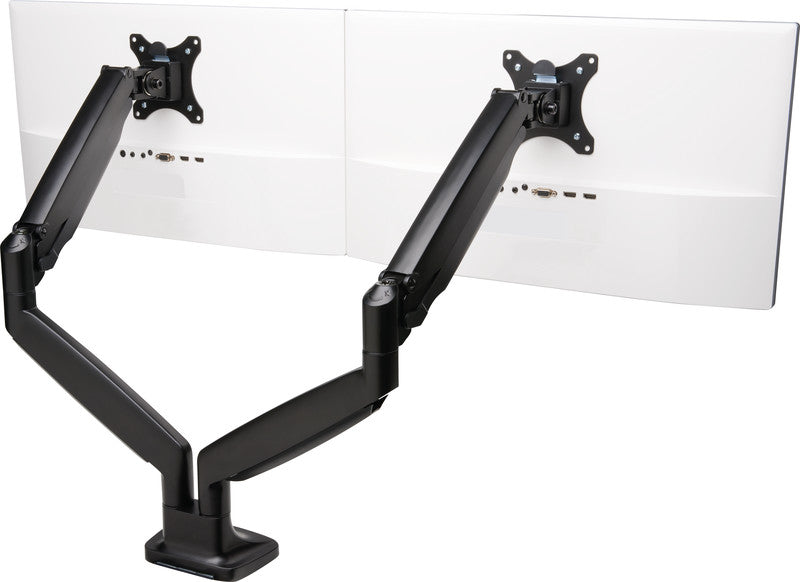 Kensington One Touch SmartFit – Monitorarm, 2 Monitore, Tischklemme, bis 34", VESA 75 × 75/100 × 100 mm, 9 kg