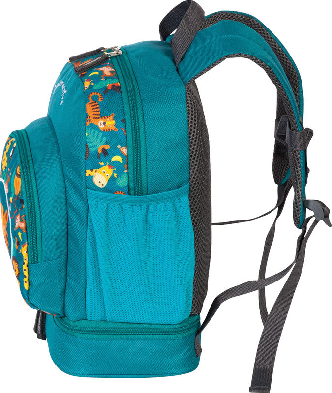 Fabrizio Kinderrucksack Junior Active – Tiger – türkis