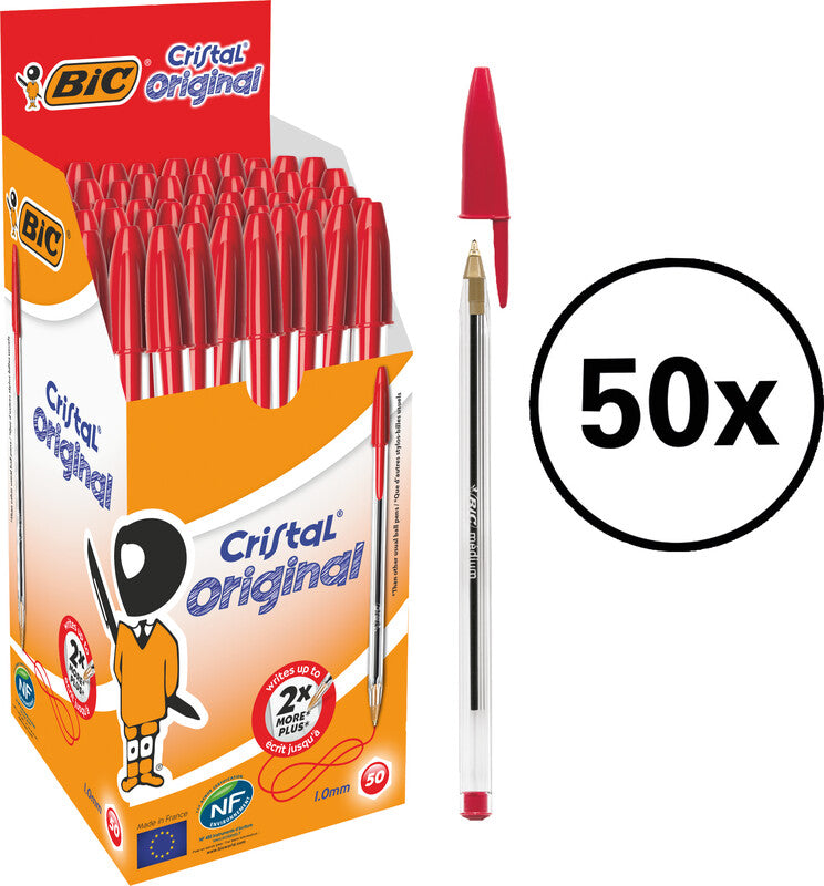 BIC Kugelschreiber – Transparent, Kunststoff