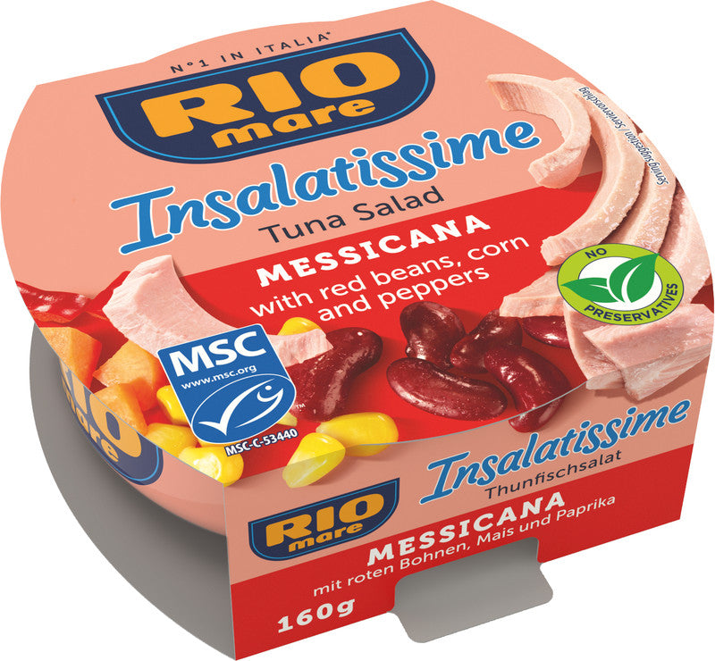 Rio Mare Insalatissime Thunfischsalat – Messicana – 160 g