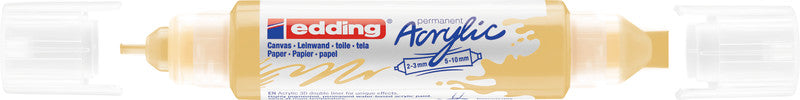 Edding Nachfülltinte für Permanent-Marker – Pastellgelb