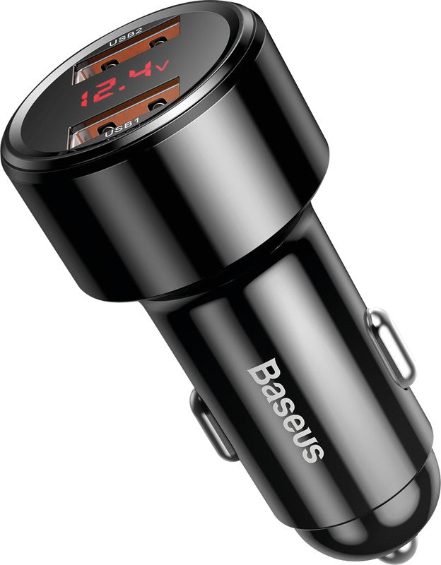 Baseus KFZ-Ladegerät – 45 W, 2× USB-A – für Zigarettenanzünder (12–24 V)