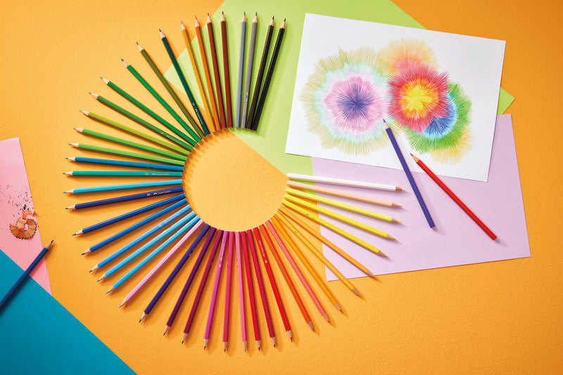 Faber-Castell Buntstifte Classic – 60 Farben, im Kartonetui, Ø 2,8 mm, sechskantig, FSC