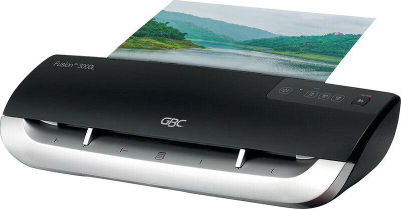 GBC Fusion 3000L Laminiergerät A4 – 2-Rollen, 75–125 µm, Kaltlamination, 1 Min. Aufheizzeit, 500 mm/min