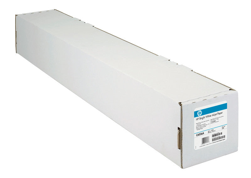 HP Mattes Inkjetpapier – 36" × 45,7 m, 90 g/m², weiss – für HP DesignJet 430, 450C, 1050C und andere