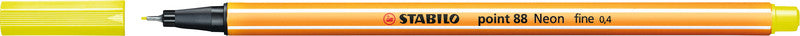STABILO Fineliner – 6er-Set 0,4 mm – 6 Farben, sortiert