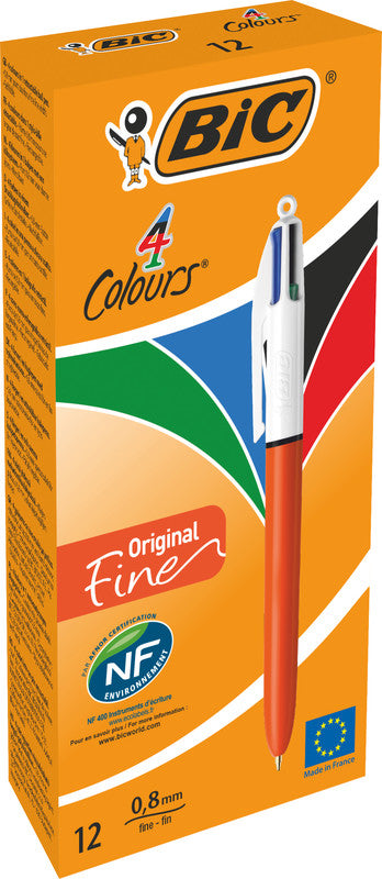BIC Kugelschreiber – Rot, Kunststoff