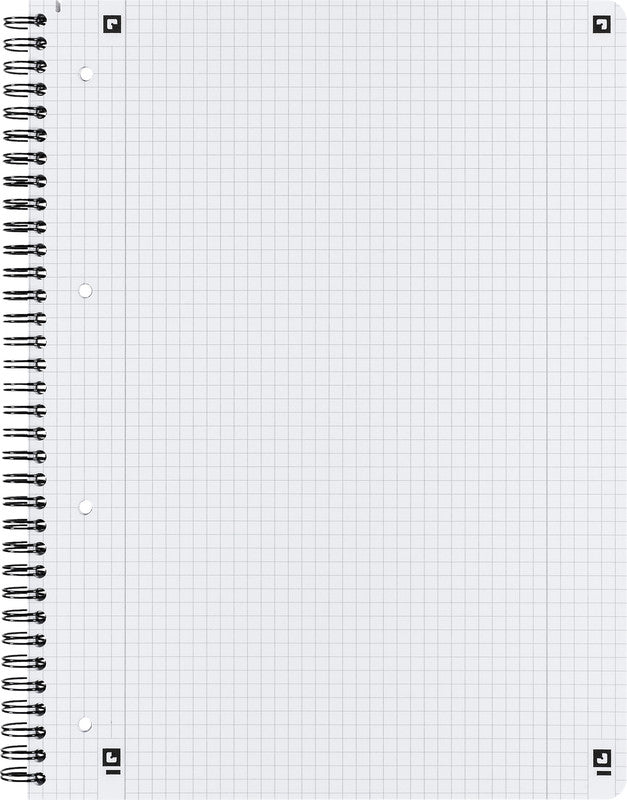 Elba Collegeblock, 220 × 295 mm, Karton, 80 Blatt, 4-fach gelocht, perforiert – Rosa, für SCRIBZEE App