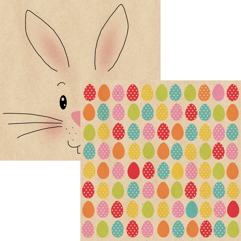 Atelier Servietten White Bunny – 33 × 33 cm – 3-lagig, Tissue – 20 Stk.
