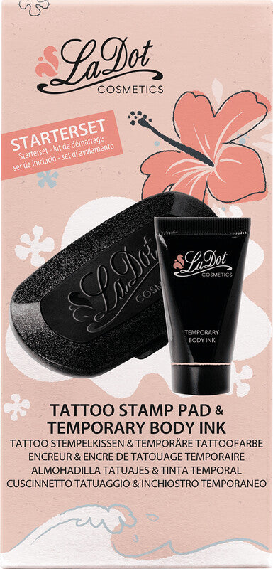 Colop Starter Kit Tattoo – 15 ml Bodytinte – 100 × 50 mm