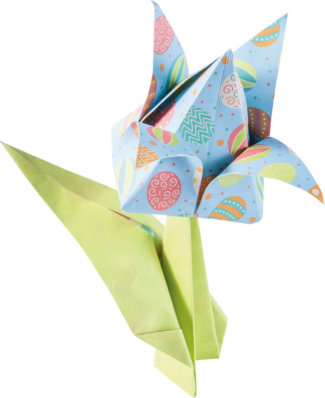 Folia Faltblätter-Set, Blumen – 150 × 150 mm – 80 g/m² – sortiert – 170 Blatt