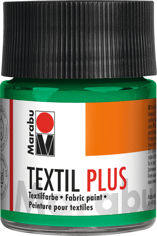 Marabu Stoffmalfarbe – französischgrün, 50 ml, für Textilien