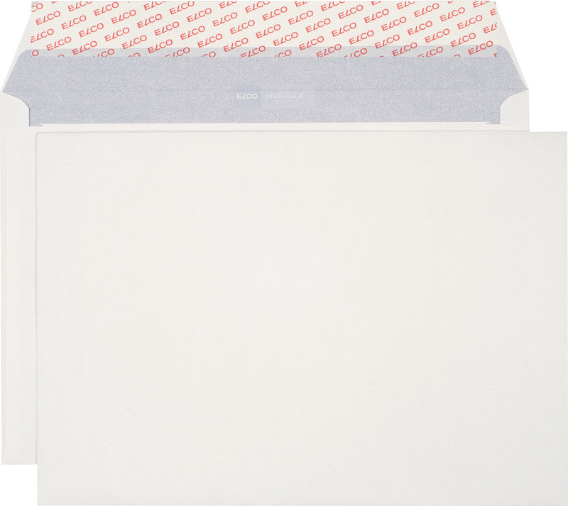 Elco Couvert C4, ohne Fenster, selbstklebend, naturweiss, 120 g/m², mit Innendruck – 250 Stk.
