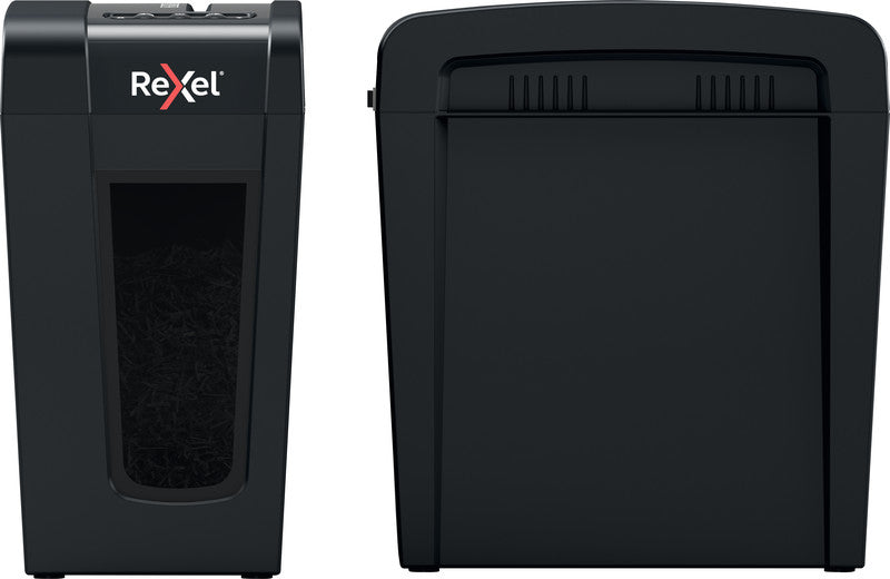 Rexel Secure X8-SL Slimline – Aktenvernichter, DIN P-4, Partikelschnitt 4 × 40 mm, 8 Blatt, 14 l, A4
