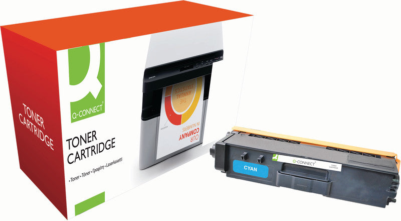 Q-Connect – Toner TN-328C – cyan, 6000 Seiten – für Farb-Laserdrucker/Multifunktionsgeräte