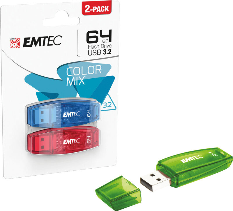 Emtec Barcode-Etiketten – 2 Stück