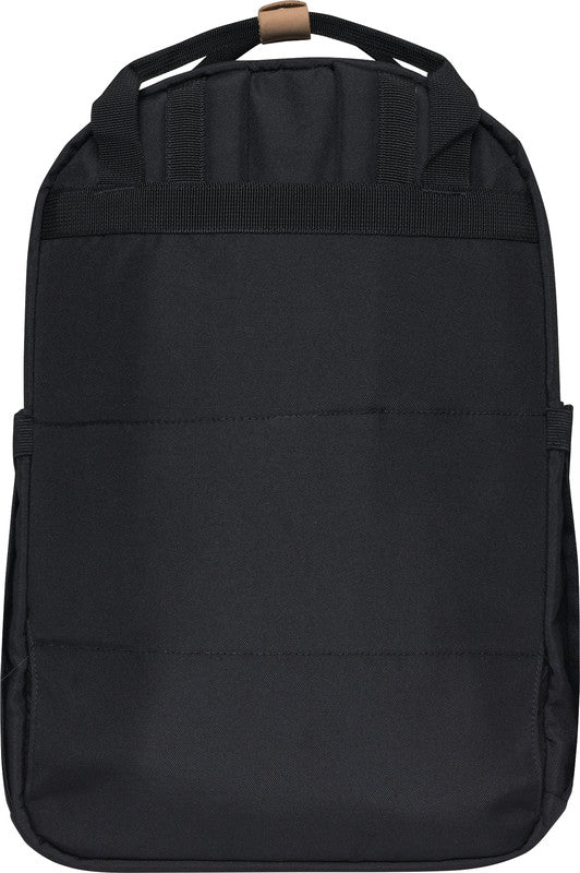 Beckmann City Light – Notebook-Rucksack – für 13"-Notebook, 20 l, rPET, schwarz