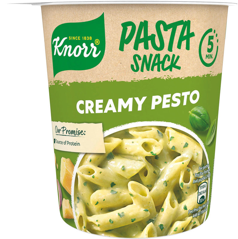 Knorr Pasta Snack – Cremiges Pesto – 68 g