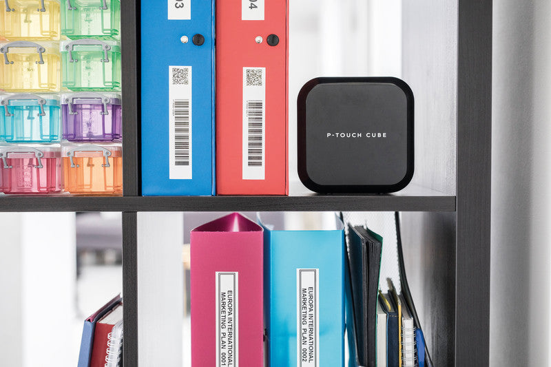 Brother P-touch Cube Plus P710BT – Beschriftungsgerät, Thermodirekt, für Bänder bis 24 mm, USB, Bluetooth