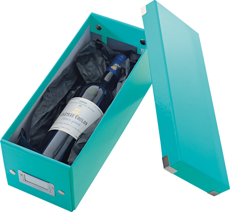 Leitz CD-Ablagebox 160 Disks – Hartplatte, 143 × 352 × 136 mm
