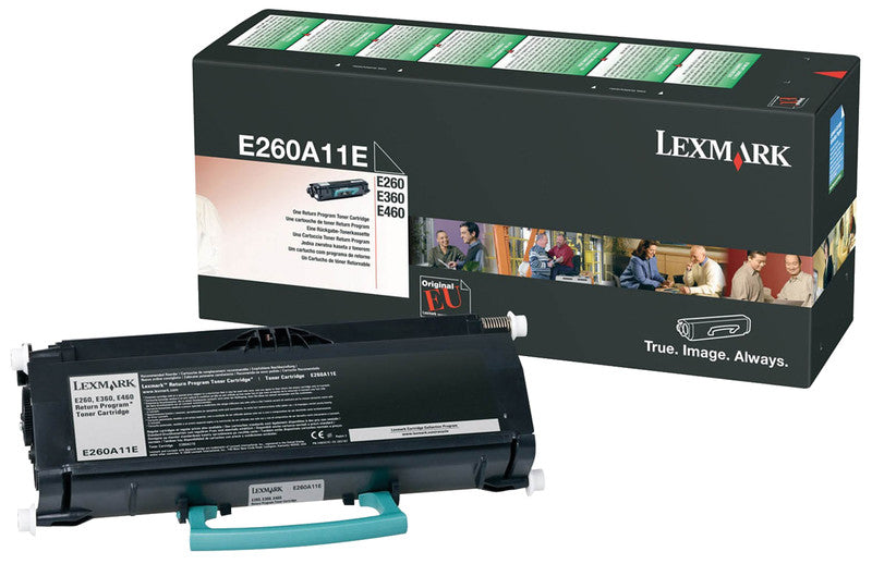 Lexmark Toner – schwarz, 3500 Seiten