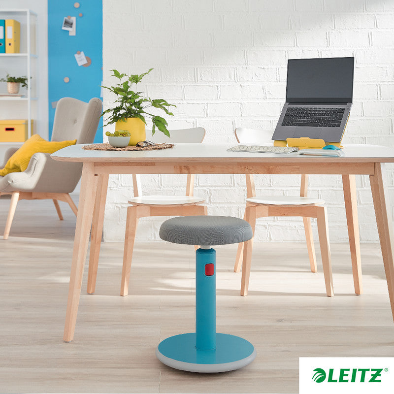 Leitz Hocker Ergo Cosy Active – Sitzhöhe 46–79 cm, 110 kg, grau