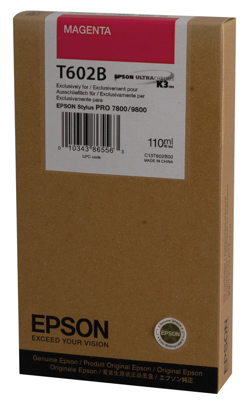 Epson Tintenpatrone T6023, Magenta, 110 ml