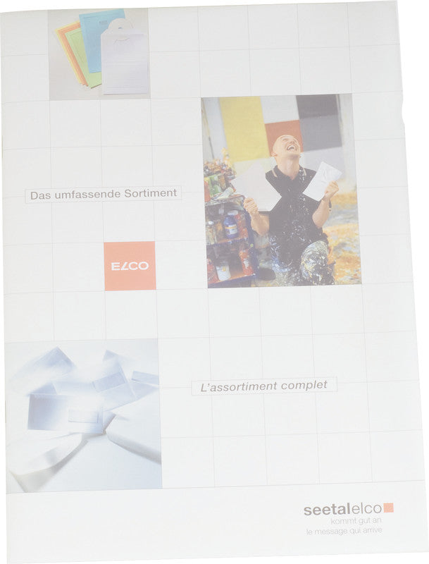 Elco Ordo Sichtmappe A4 – weiss, Papier, 100er-Pack