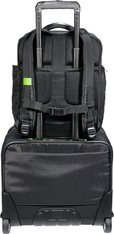 Leitz Handgepäck-Trolley – 24 l, für Notebooks bis 15,6", Weichschale, Schwarz, 44 × 37,5 × 23 cm