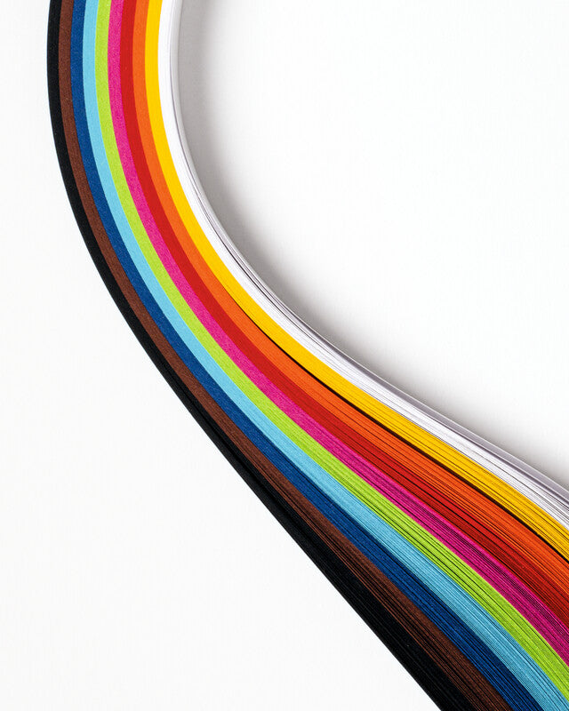 Folia Flechtblätter – 10 × 500 mm – 130 g/m² – sortiert – 200 Blatt