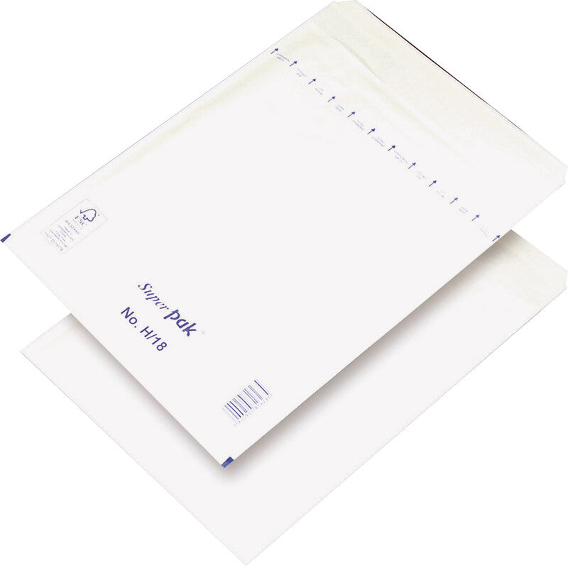 Office products Luftpolstertasche – 270 × 360 mm, weiss, selbstklebend